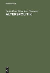 book Alterspolitik: Eine sozio-ökonomische Perspektive