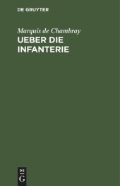 book Ueber die Infanterie