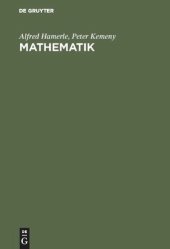 book Mathematik: Einführung für Wirtschafts- und Sozialwissenschaftler