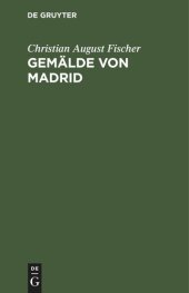 book Gemälde von Madrid