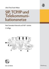 book SIP, TCP/IP und Telekommunikationsnetze: Anforderungen - Protokolle - Architekturen