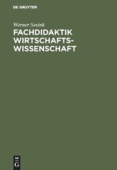 book Fachdidaktik Wirtschaftswissenschaft: Studienbuch