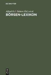 book Börsen-Lexikon