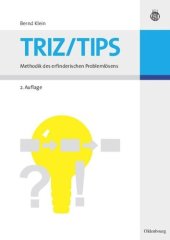 book TRIZ/TIPS - Methodik des erfinderischen Problemlösens