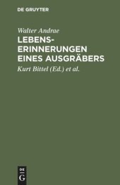 book Lebenserinnerungen eines Ausgräbers