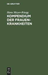 book Kompendium der Frauenkrankheiten