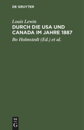 book Durch die USA und Canada im Jahre 1887