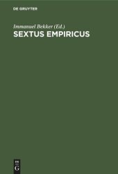 book Sextus Empiricus