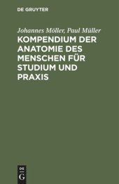 book Kompendium der Anatomie des Menschen für Studium und Praxis