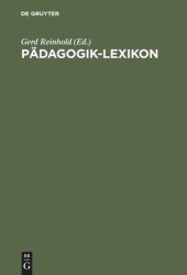 book Pädagogik-Lexikon