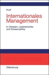 book Internationales Management: In Ostasien, Lateinamerika und Schwarzafrika