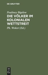 book Die Völker im kolonialen Wettstreit