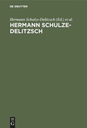 book Hermann Schulze-Delitzsch: Leben und Wirken