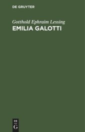 book Emilia Galotti: Ein Trauerspiel in fünf Aufzügen