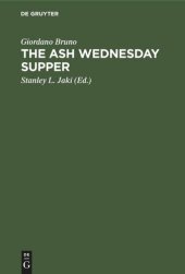 book The Ash Wednesday Supper