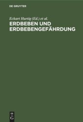 book Erdbeben und Erdbebengefährdung