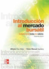 book Introducción al mercado bursatil: invierta en la bolsa de valores