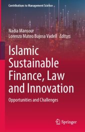 book Islamic Sustainable Finance, Law and Innovation: Opportunities and Challenges