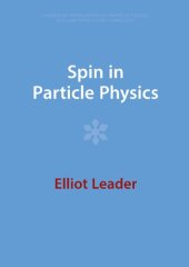 book Spin in Particle Physics