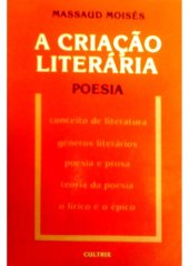 book A Criação Literária - Poesia