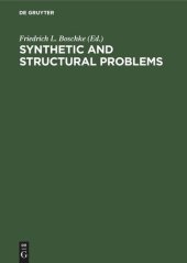 book Synthetic and Structural Problems