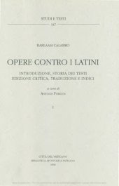 book Opere contro i latini