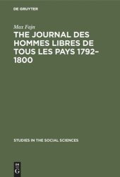 book The journal des hommes libres de tous les pays 1792–1800