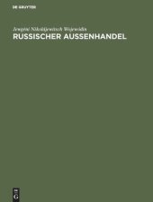 book Russischer Außenhandel: Russischer Text mit deutschen Vokabelangaben