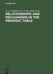 book Relationships and Mechanisms in the Periodic Table