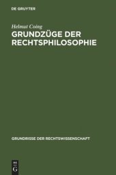 book Grundzüge der Rechtsphilosophie