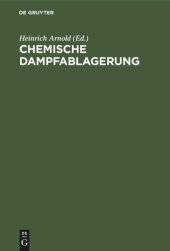 book Chemische Dampfablagerung