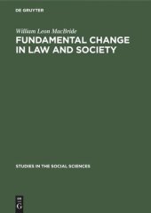 book Fundamental change in law and society: Hart and Sartre on revolution