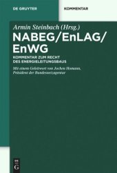 book NABEG / EnLAG / EnWG: Kommentar zum Recht des Energieleitungsbaus