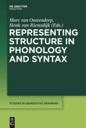 book Representing Structure in Phonology and Syntax