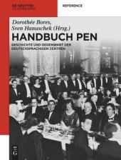 book Handbuch PEN: Geschichte und Gegenwart der deutschsprachigen Zentren