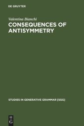 book Consequences of Antisymmetry: Headed Relative Clauses