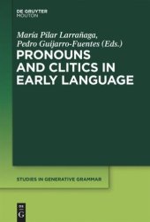 book Pronouns and Clitics in Early Language