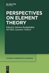 book Perspectives on Element Theory