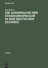 book Die Aussprache der Standardsprache in der deutschen Schweiz