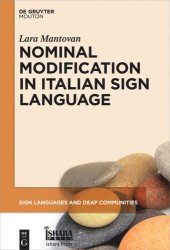 book Nominal Modification in Italian Sign Language