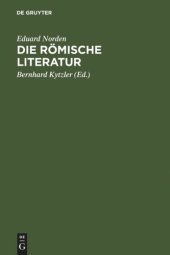 book Die  römische  Literatur: Anhang: Die lateinische Literatur im Übergang vom Altertum zum Mittelalter