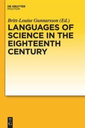 book Languages of Science in the Eighteenth Century