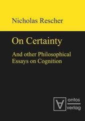 book On certainty and other philosophical essays on cognition