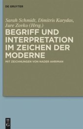 book Begriff und Interpretation im Zeichen der Moderne