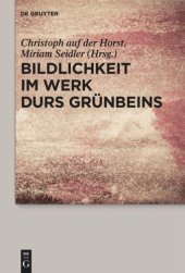 book Bildlichkeit im Werk Durs Grünbeins