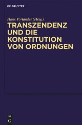 book Transzendenz und die Konstitution von Ordnungen