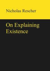 book On Explaining Existence