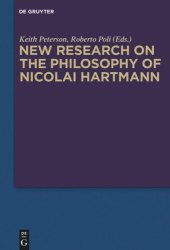 book New Research on the Philosophy of Nicolai Hartmann