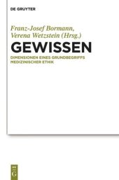 book Gewissen: Dimensionen eines Grundbegriffs medizinischer Ethik