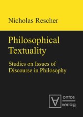 book Philosophical Textuality: Studies on Issues of Discourse in Philosophy